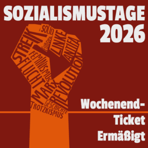 Sozialismustag 2026 Wochenendticket <br> Ermäßigt