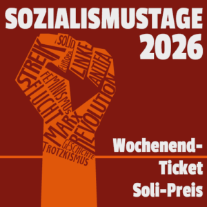 Sozialismustag 2026 Wochenendticket <br> Solidaritätspreis